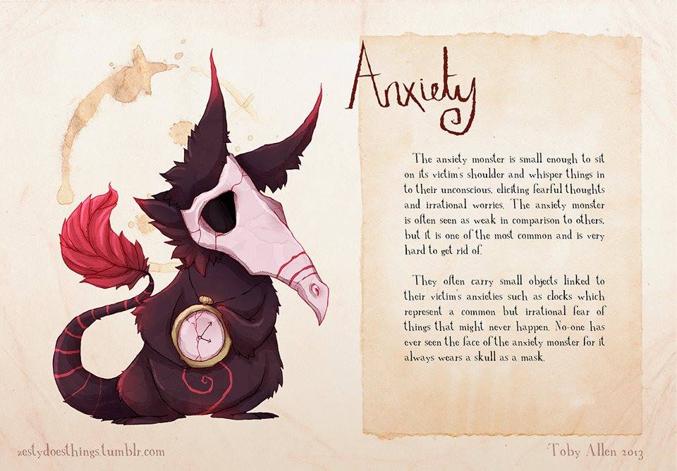 Psychology Fondo De Pantalla Called Anxious - Demons Inside Of Us , HD Wallpaper & Backgrounds