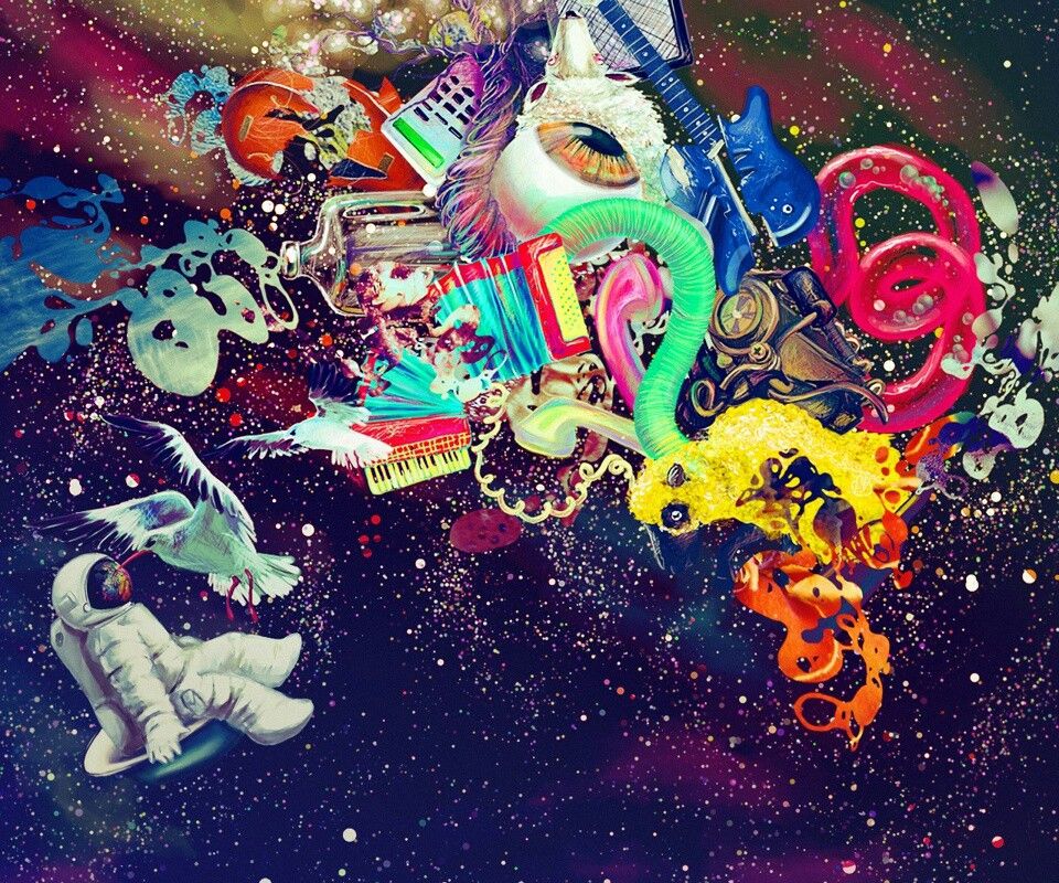 Psychology Wallpaper, What Is Creativity, Boost Creativity - Trippy Space Art Hd , HD Wallpaper & Backgrounds