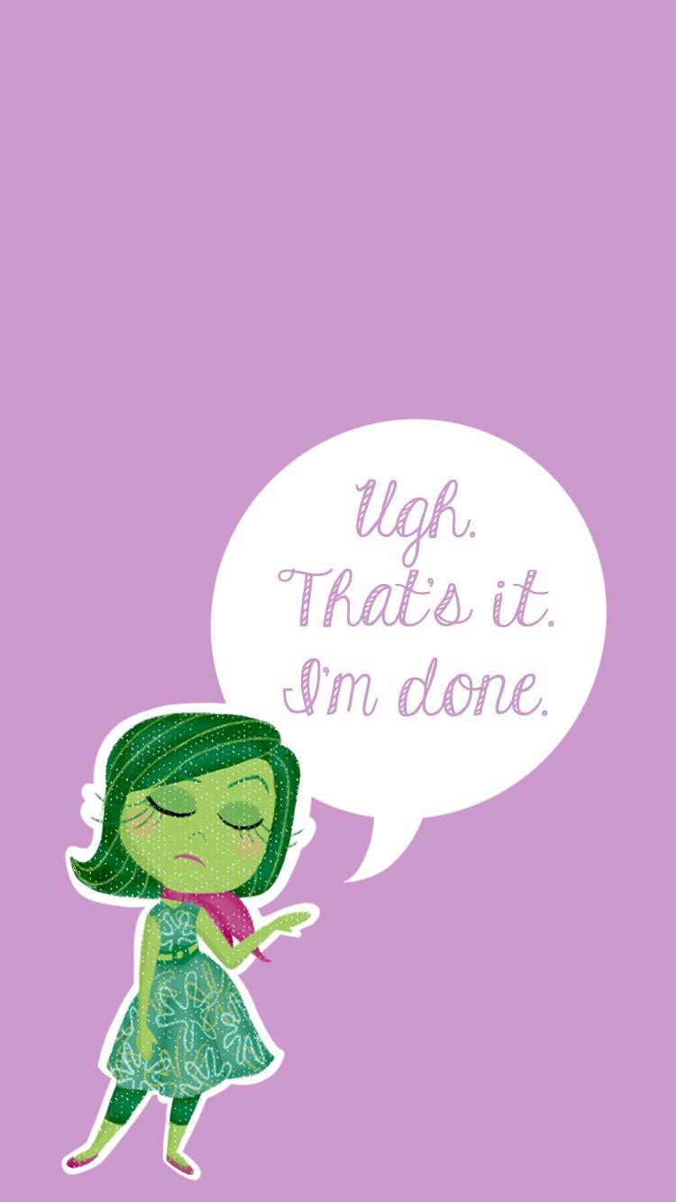 Inside Out Iphone Backgrounds & Wallpapers - Iphone Inside Out (#360985) - HD Wallpaper 