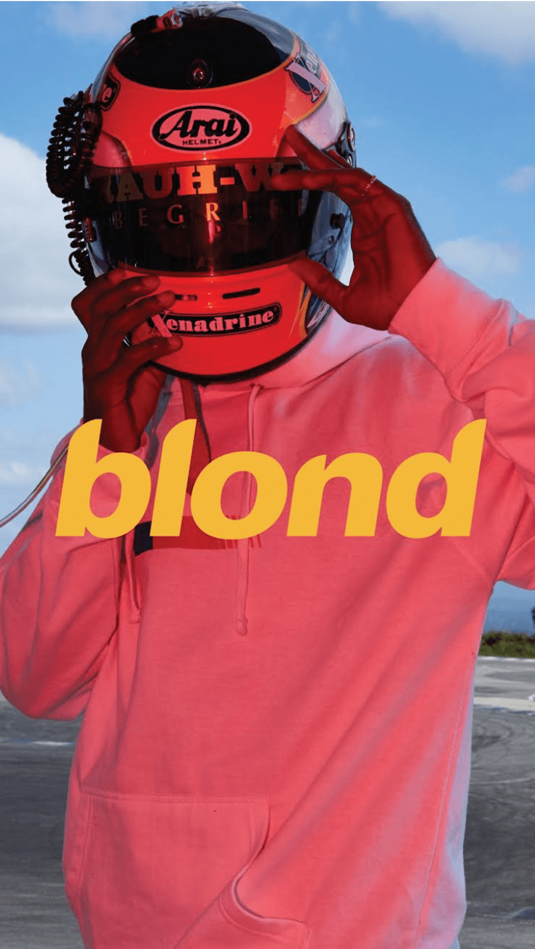 Blonde Alt Cover Phone Wallpaper - Blonde Frank Ocean Phone , HD Wallpaper & Backgrounds