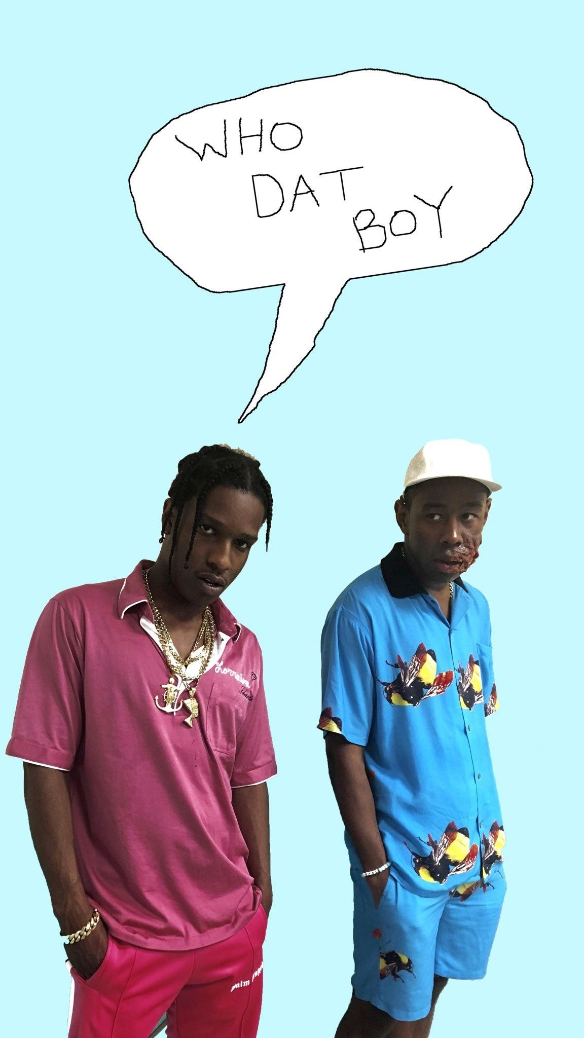 [mobile Wallpaper] Tyler, The Creator - Asap Rocky Wallpaper Iphone , HD Wallpaper & Backgrounds