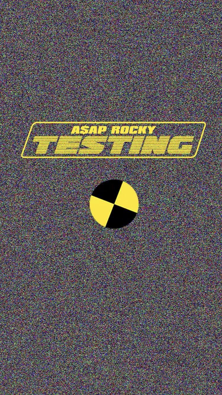 Testing Iphone Wallpaper - Asap Rocky Testing Background , HD Wallpaper & Backgrounds