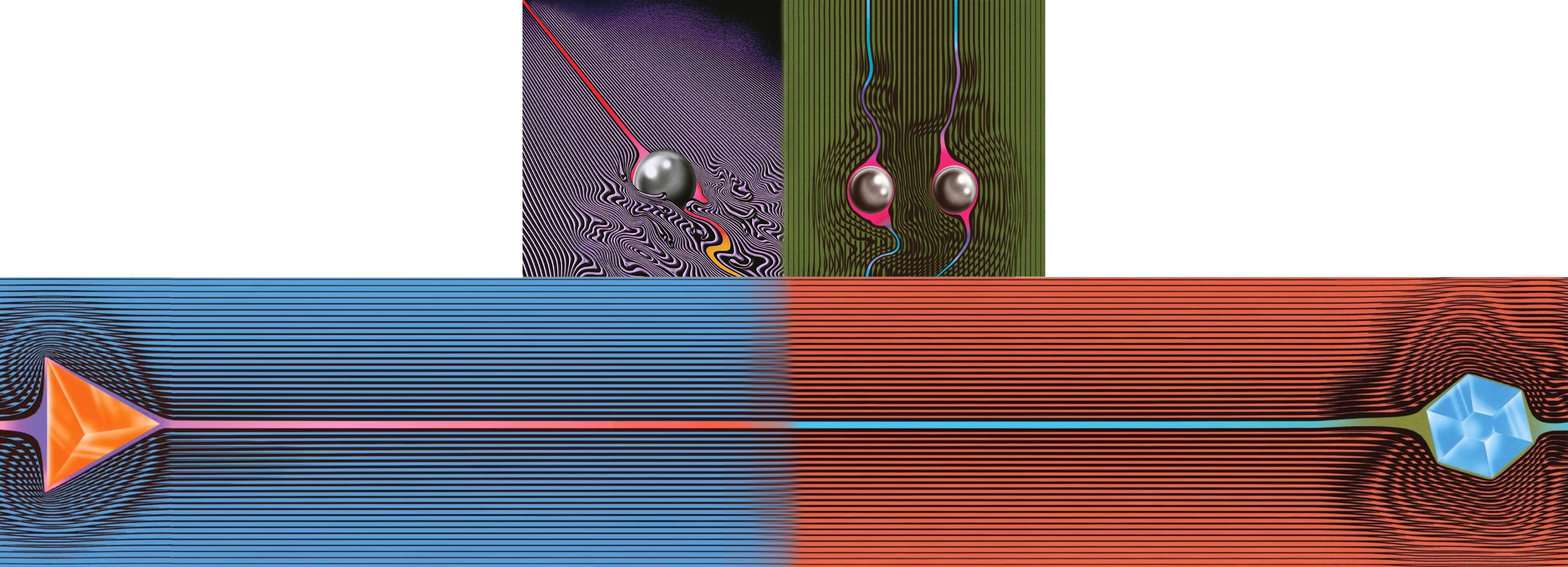 Heres A Quad Monitor Wallpaper I Made Based On The - Tame Impala Wallpaper For Iphone , HD Wallpaper & Backgrounds
