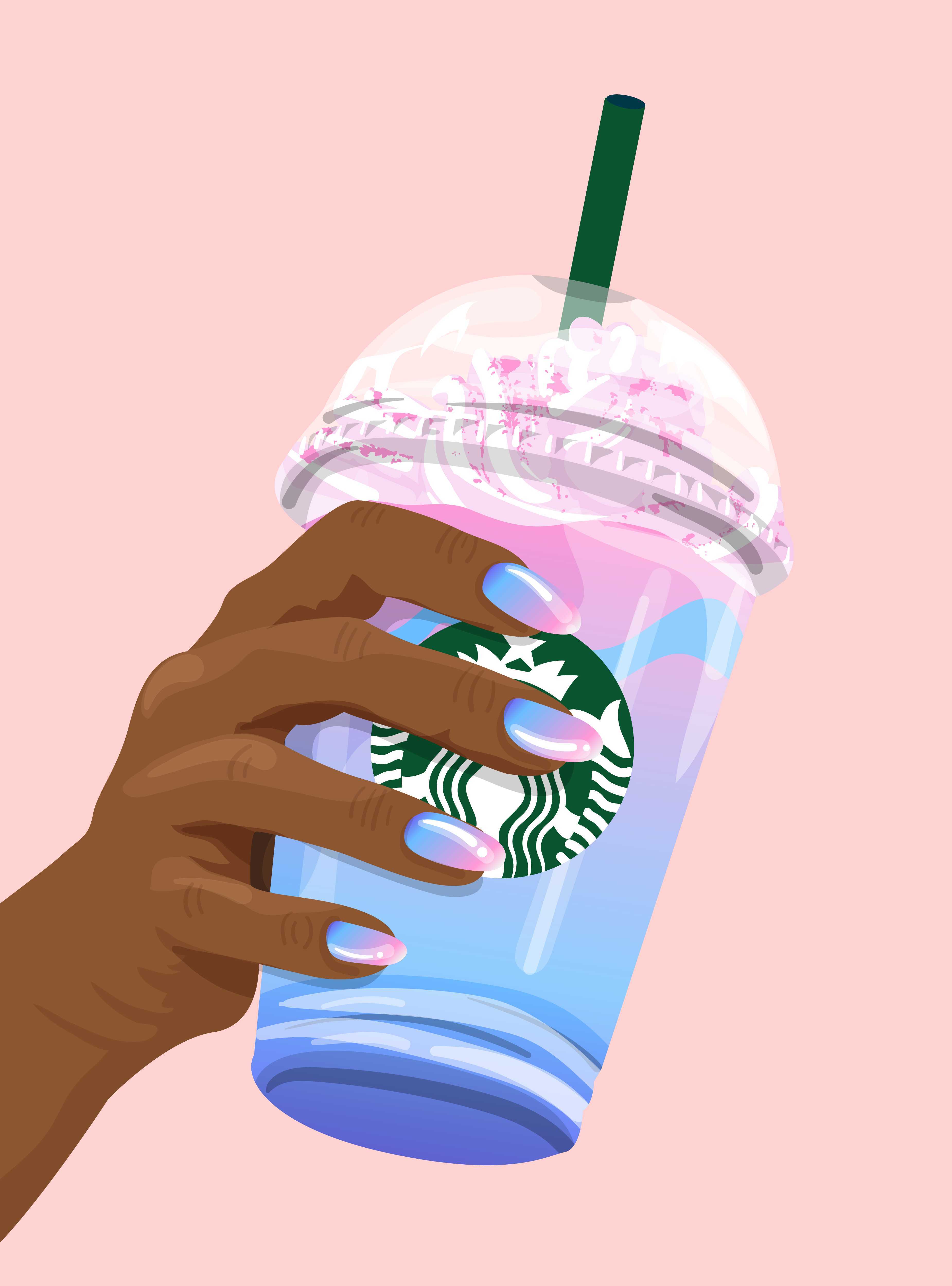 Cute Unicorn Starbucks Wallpaper Luxury Starbucks Unicorn - Unicorn Wallpaper Starbucks , HD Wallpaper & Backgrounds