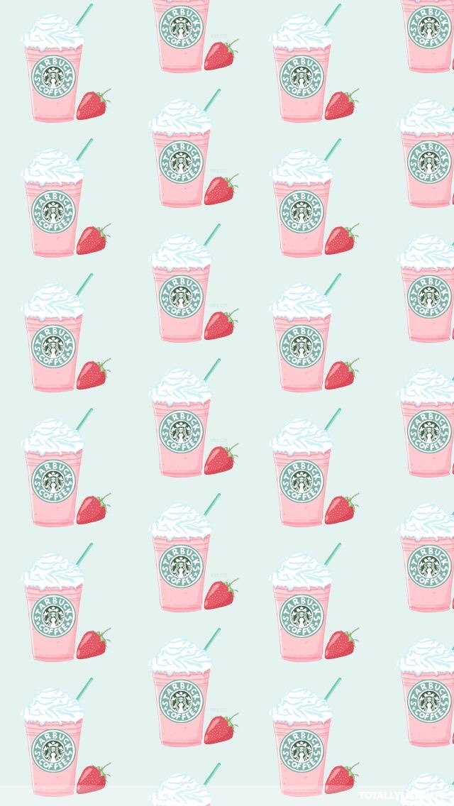 Cute Starbucks Wallpapers - Iphone かわいい 壁紙 スタバ , HD Wallpaper & Backgrounds