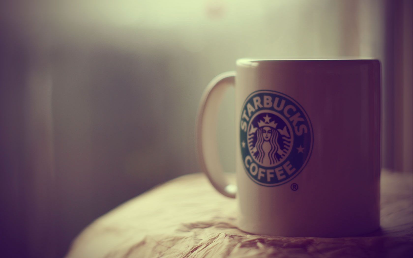 Cute Starbucks Wallpaper Mug Landscape - Good Morning Full Form , HD Wallpaper & Backgrounds