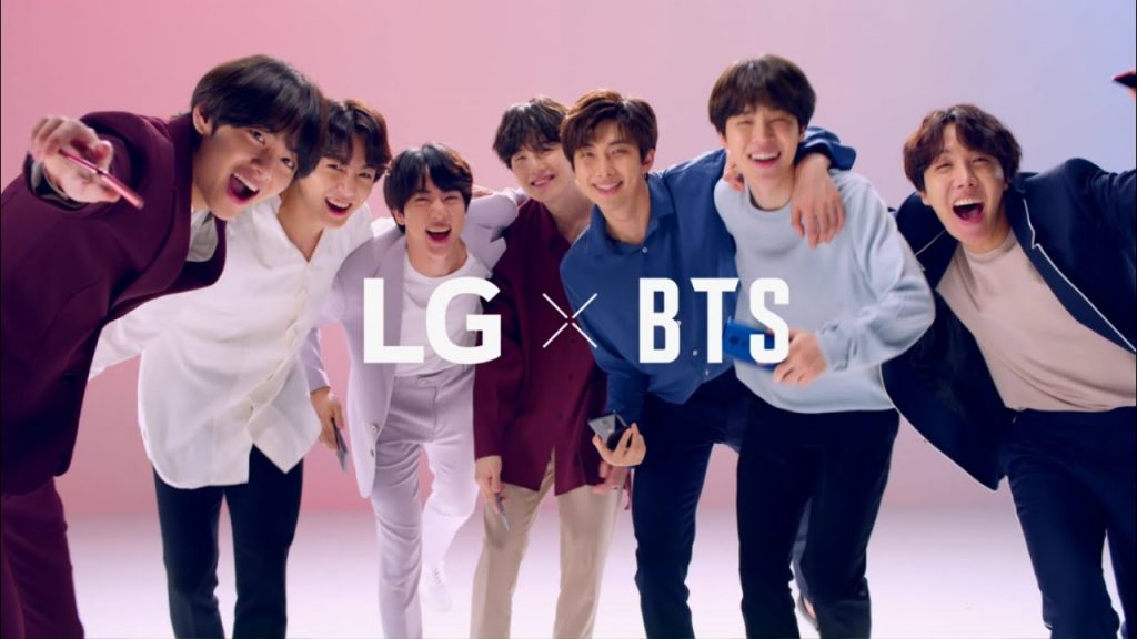 We All Know That Lg Recently Got Bts, The Hottest K-pop - Bts Lg G7 Thinq , HD Wallpaper & Backgrounds