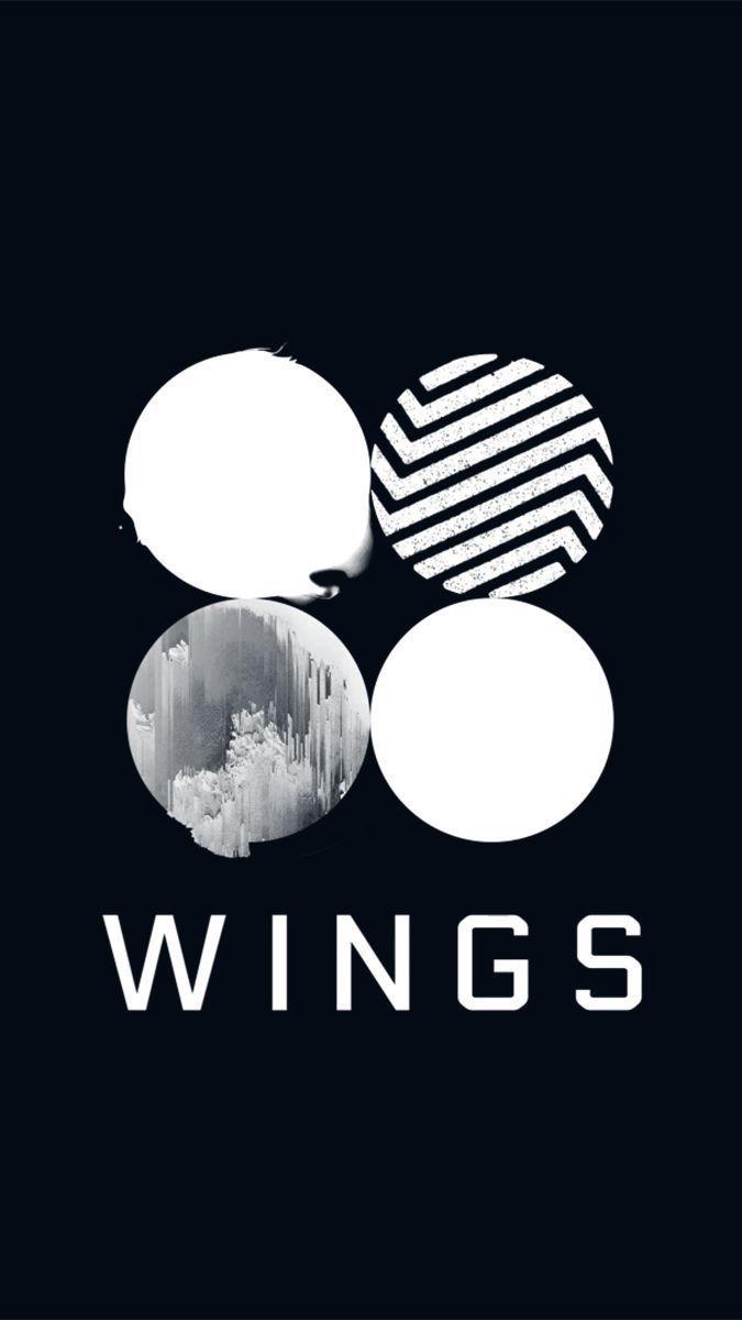 Bts Logo Wallpaper - Bts Wings Album Cover , HD Wallpaper & Backgrounds