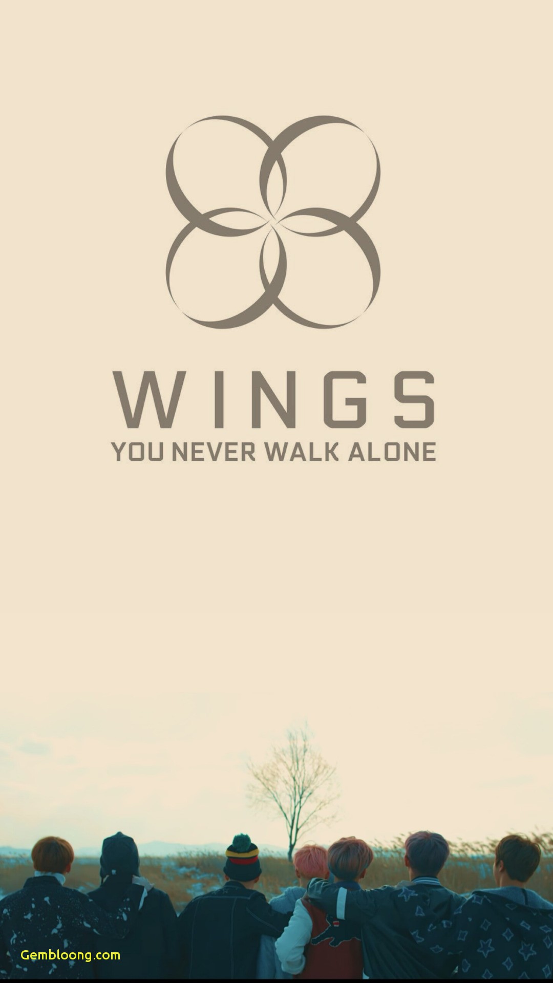 Bts Tumblr Wallpaper - Bts Wings You Never Walk Alone Logo , HD Wallpaper & Backgrounds