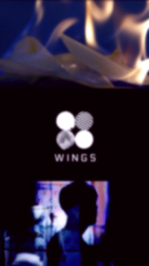 ✨❤️bts Wallpapers❤ ✨ On Twitter - Dark Bts Wallpaper Wings , HD Wallpaper & Backgrounds