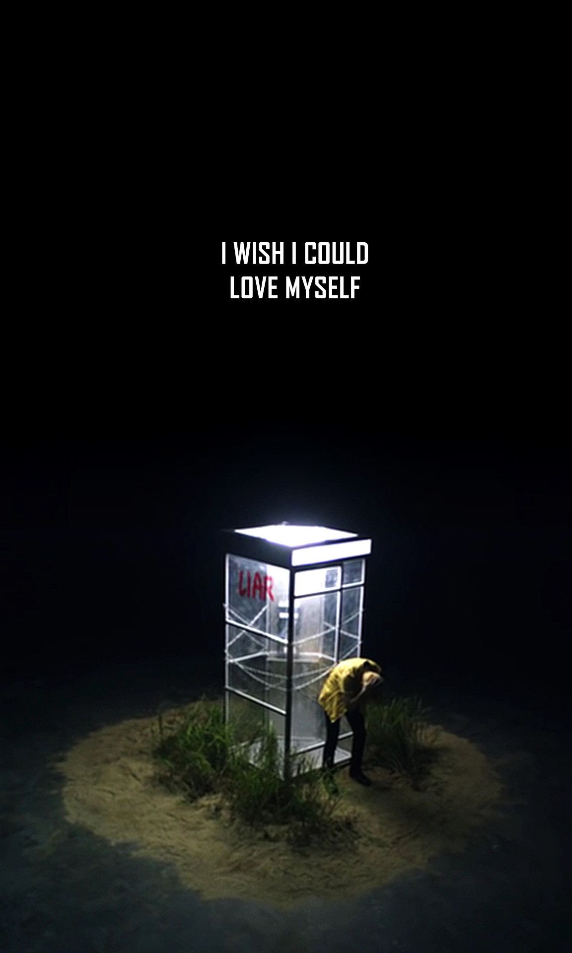 Bts Love Yourself Tear - Wish I Could Love Myself , HD Wallpaper & Backgrounds