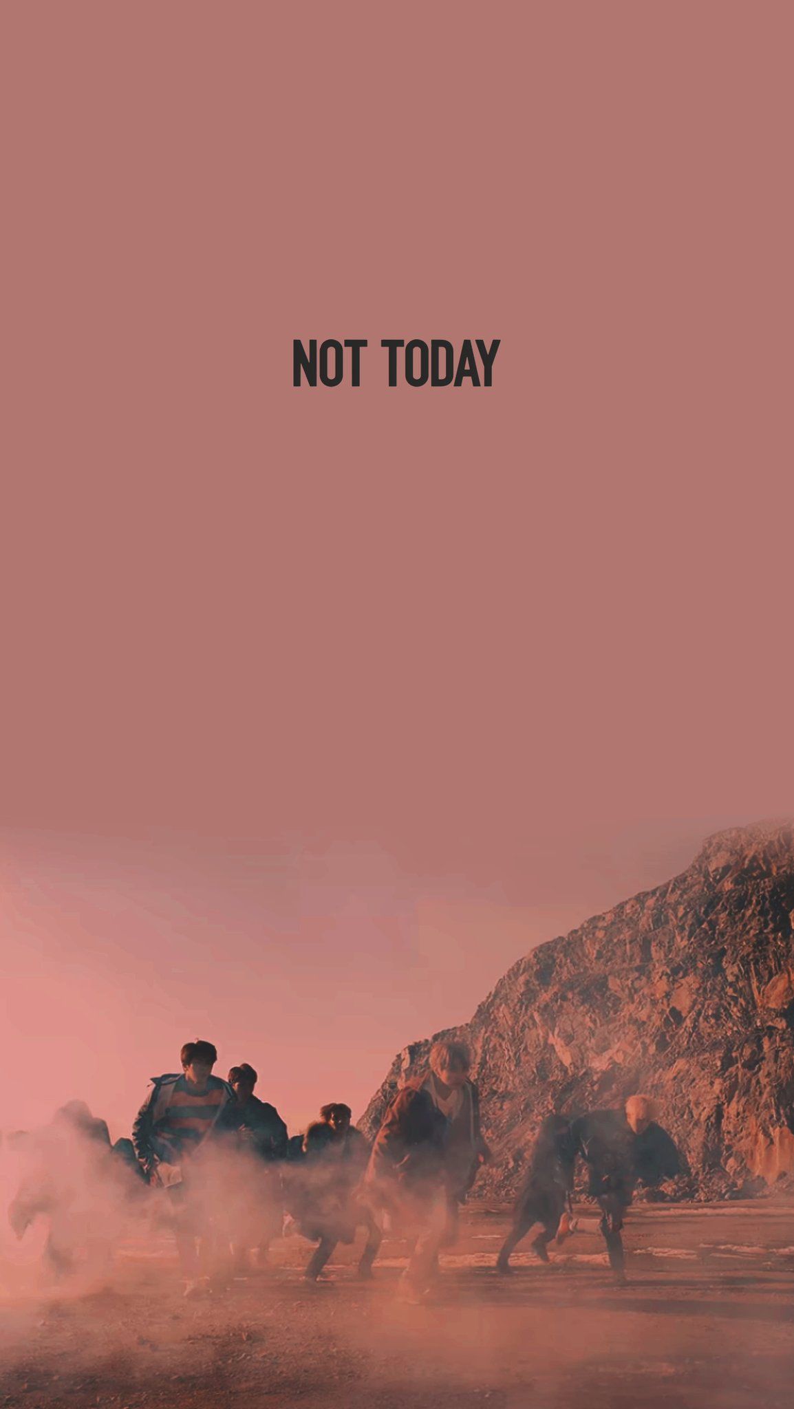 Landscape Wallpaper Screen Inspirational Bts Bts Wallpapers - Not Today Bts V , HD Wallpaper & Backgrounds