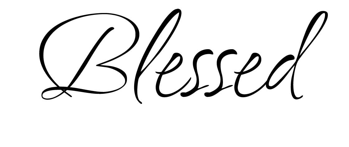 Blessed Wallpapers - Calligraphy , HD Wallpaper & Backgrounds