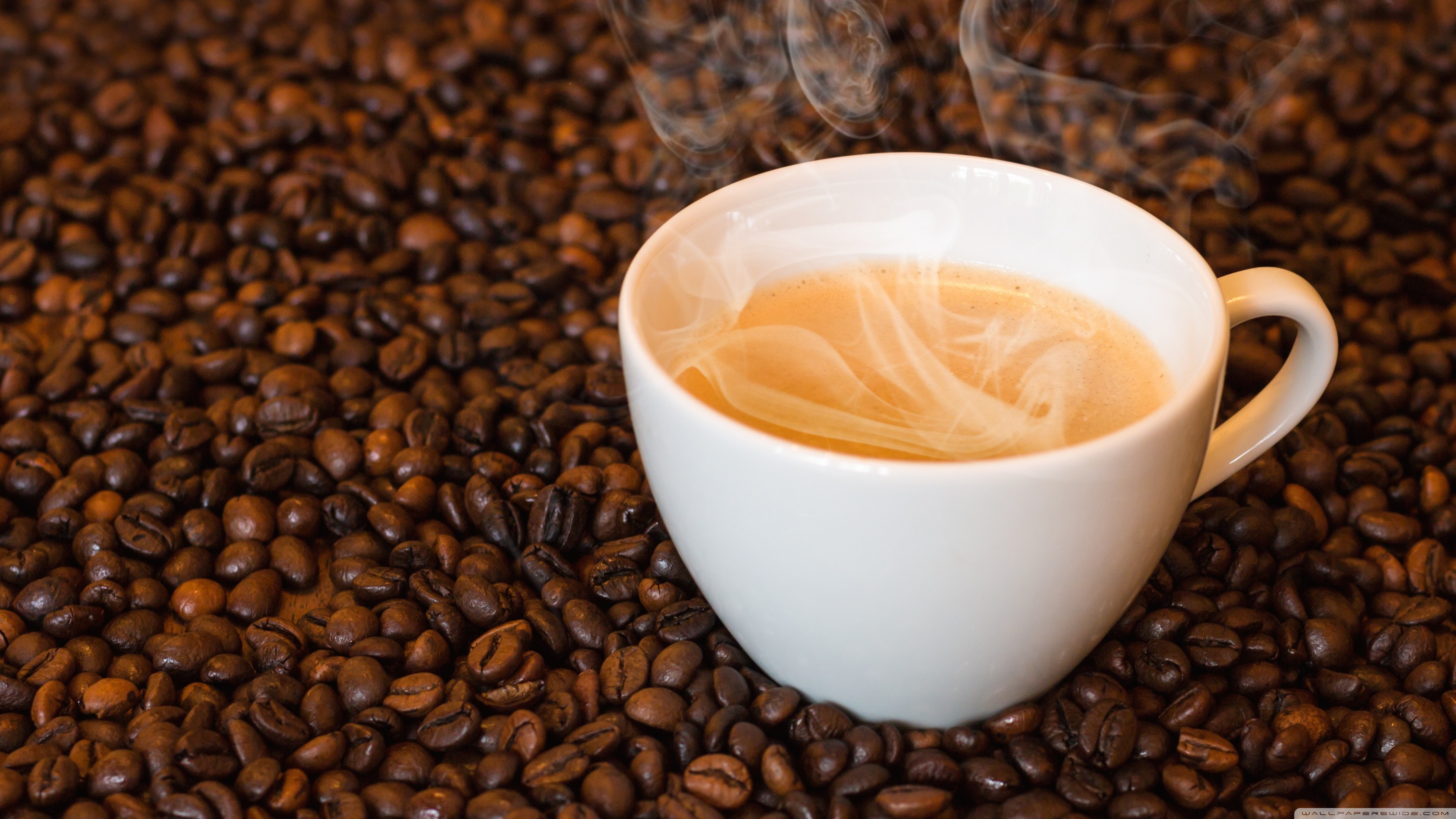 Uhd - Cup Of Coffee Hd , HD Wallpaper & Backgrounds