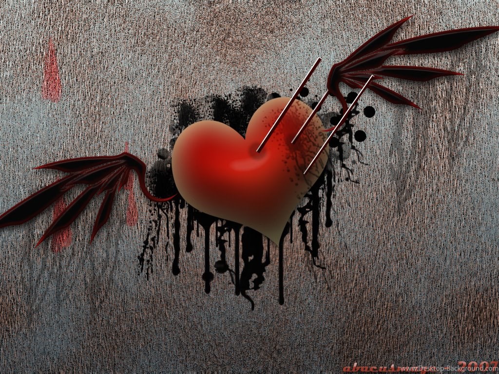Broken Hearted Wallpapers 26 Desktop Backgrounds Hdlovewall - Broken Hearts With Wings , HD Wallpaper & Backgrounds