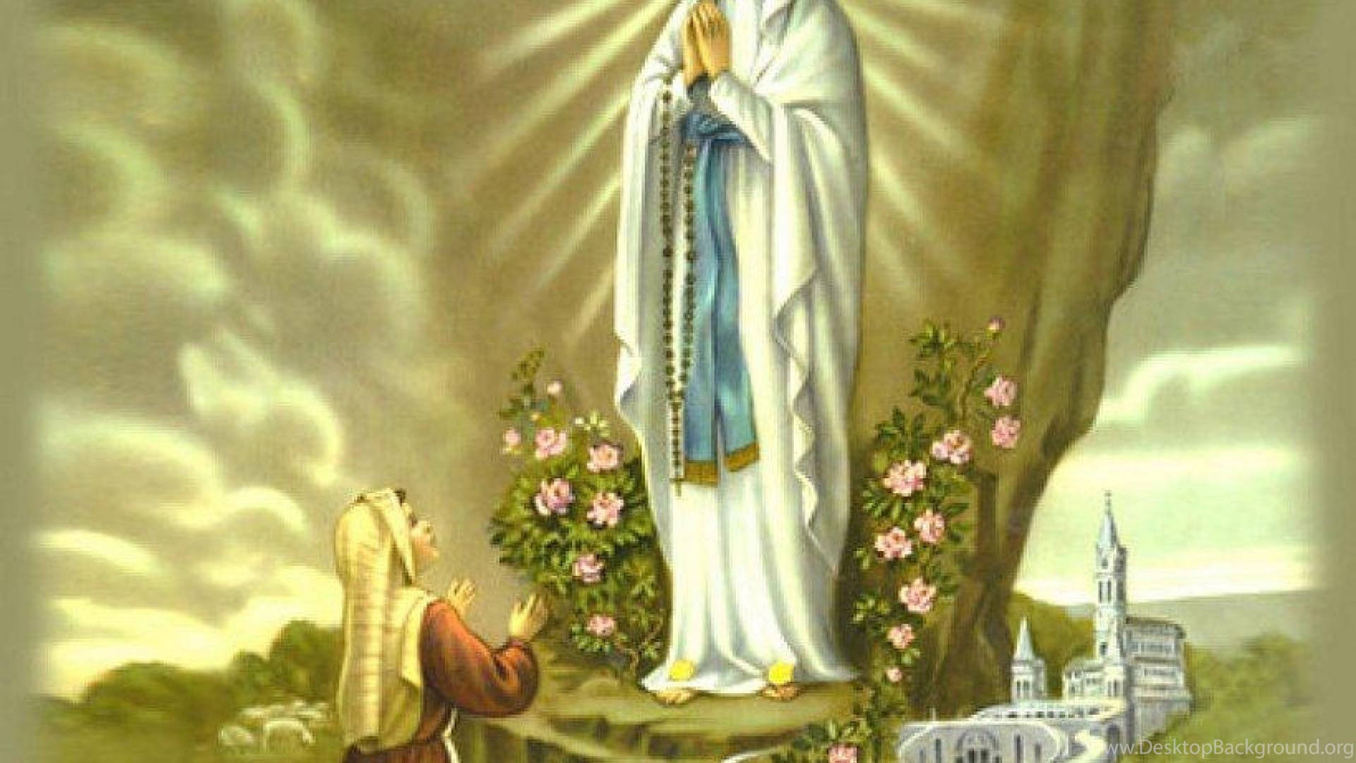 Mother - Our Lady Of Lourdes Feast Day 2019 , HD Wallpaper & Backgrounds