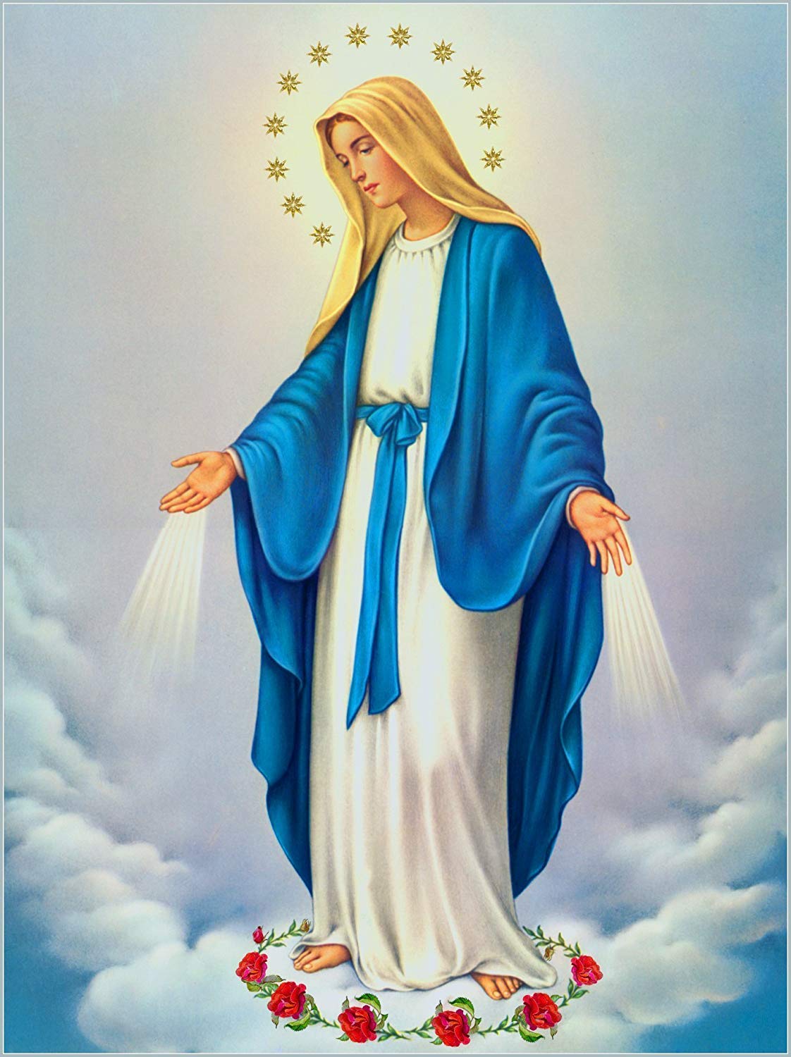 Immaculate Conception Poster A2 Pictures Virgin Mary - Mother Mary , HD Wallpaper & Backgrounds