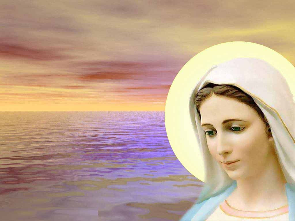 Beautiful Pictures Of Mother Mary , HD Wallpaper & Backgrounds