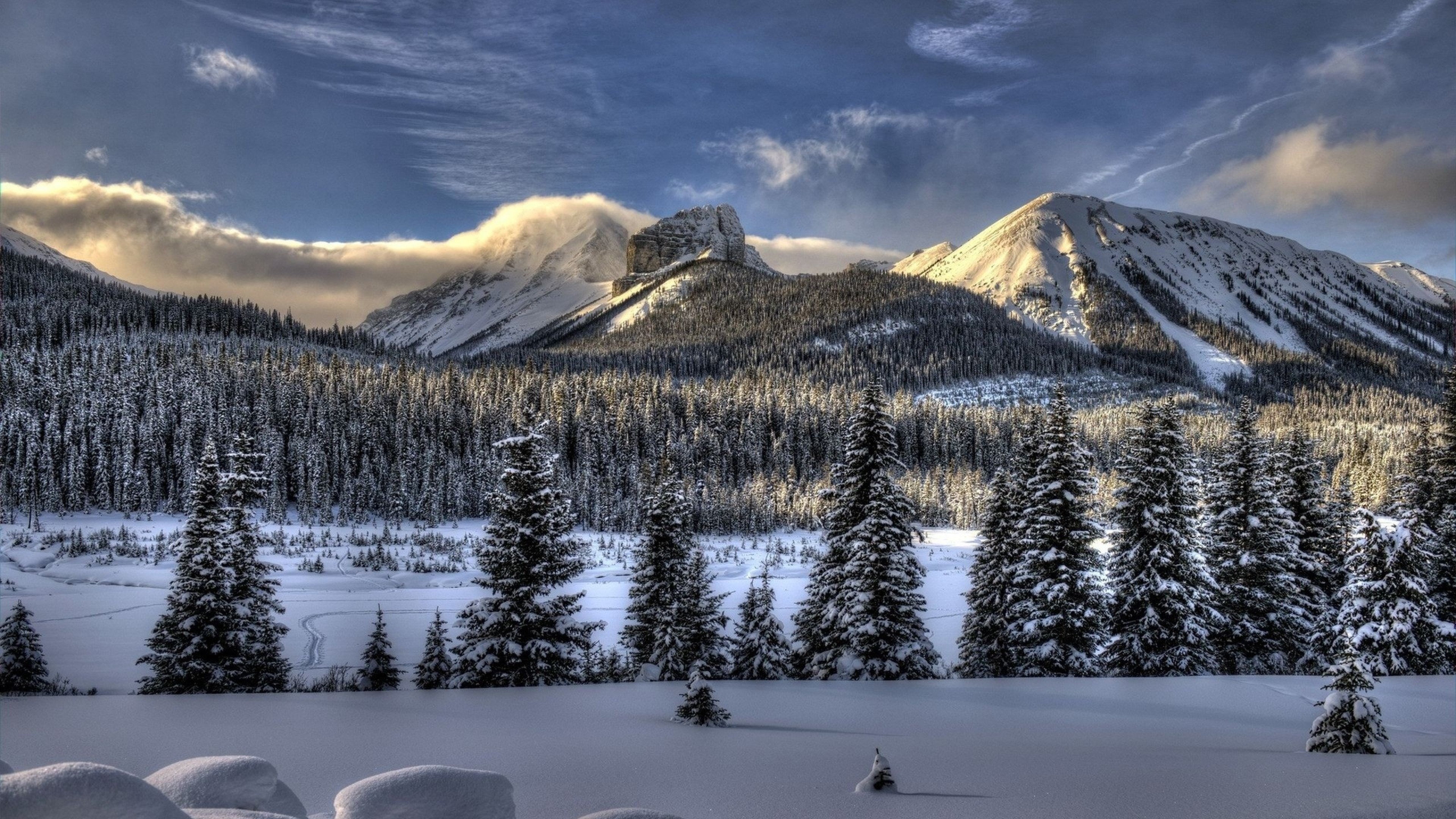 Snow Mountain Landscape Wallpaper Hd Background Images - Desktop Wallpapers Snow Hd , HD Wallpaper & Backgrounds