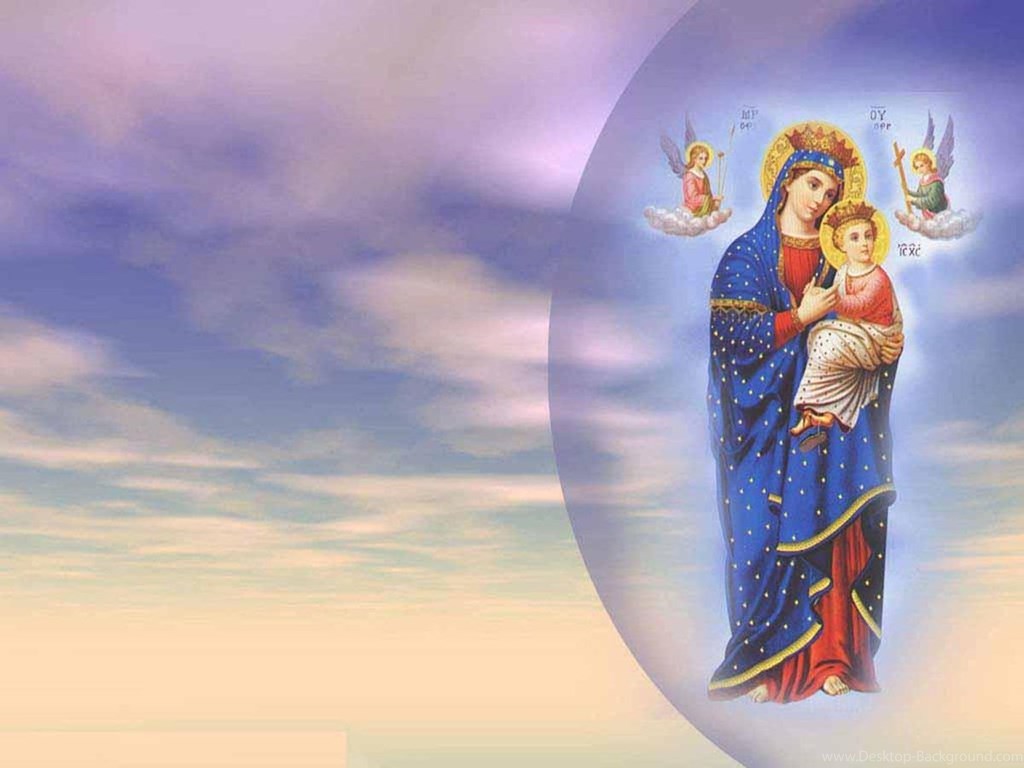 Mary Mother Of God Praying , HD Wallpaper & Backgrounds