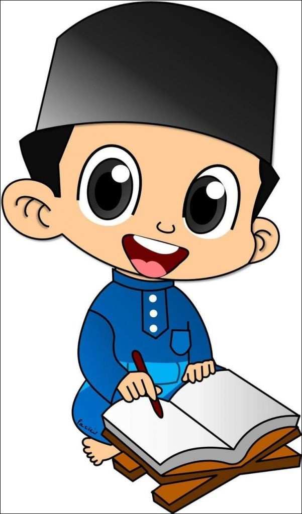 Gambar Gambar Kartun  Muslimah Terunik Gambar Kartun  