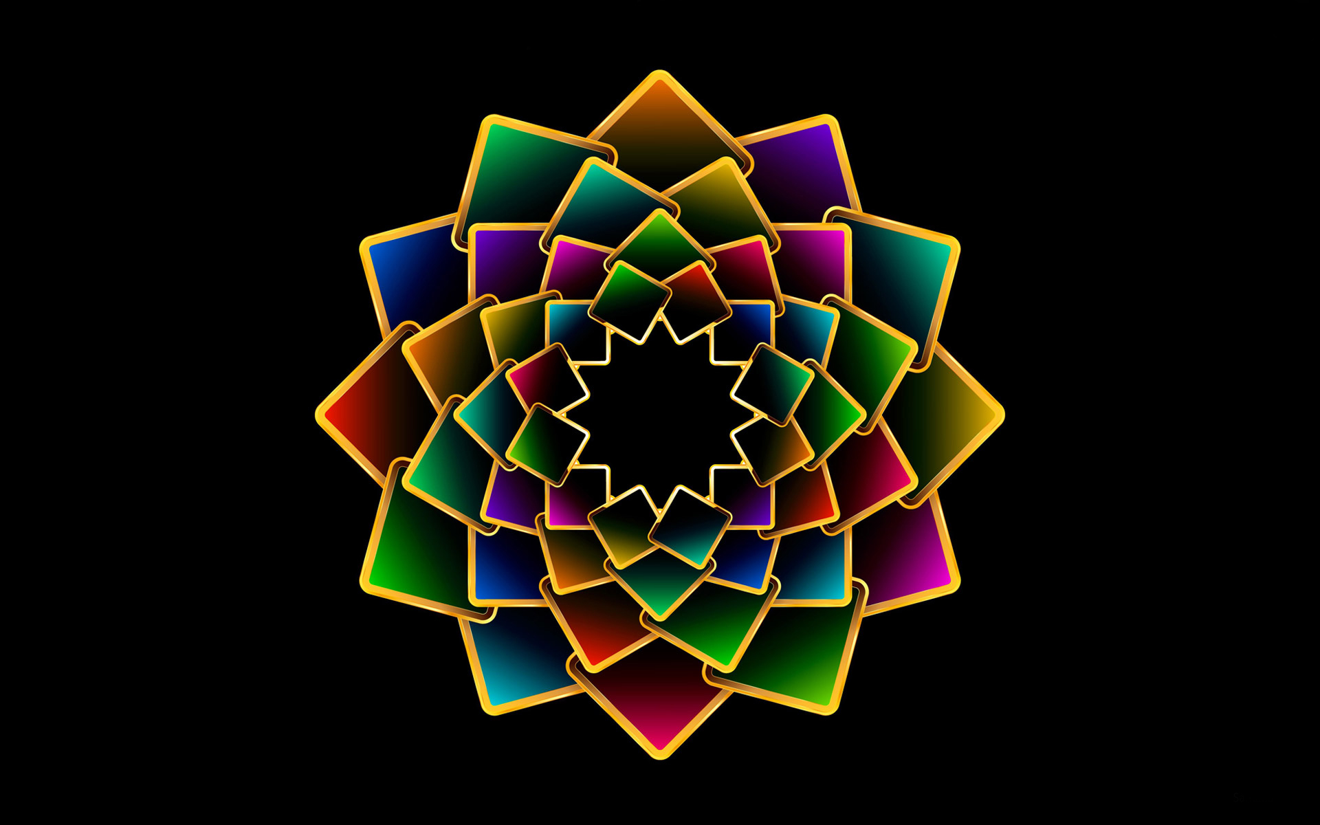 3d Colourful Rangoli Design Desktop High Definition - Circle , HD Wallpaper & Backgrounds