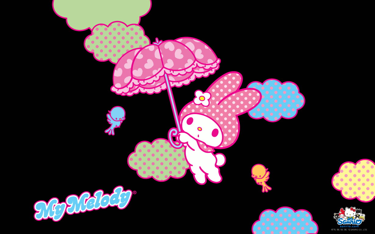 Black My Melody Wallpaper Hd , HD Wallpaper & Backgrounds