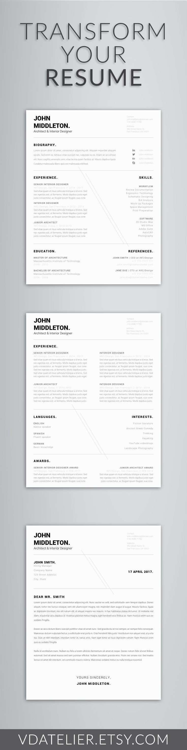 Interior Design Resume Lovely Inspirational Examples - Résumé , HD Wallpaper & Backgrounds