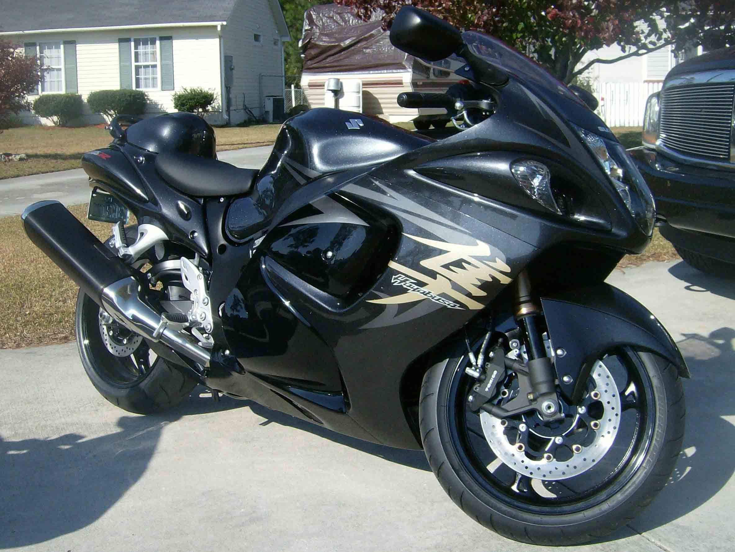 Suzuki Hayabusa Black Wallpapers - Suzuki Hayabusa 2014 Black , HD Wallpaper & Backgrounds