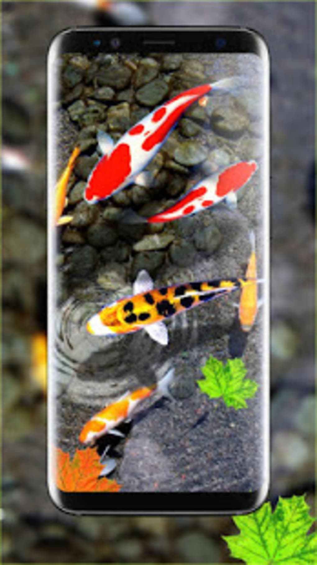Fullsize Of Koi Fish Wallpaper Large Of Koi Fish Wallpaper - 3d Koi , HD Wallpaper & Backgrounds