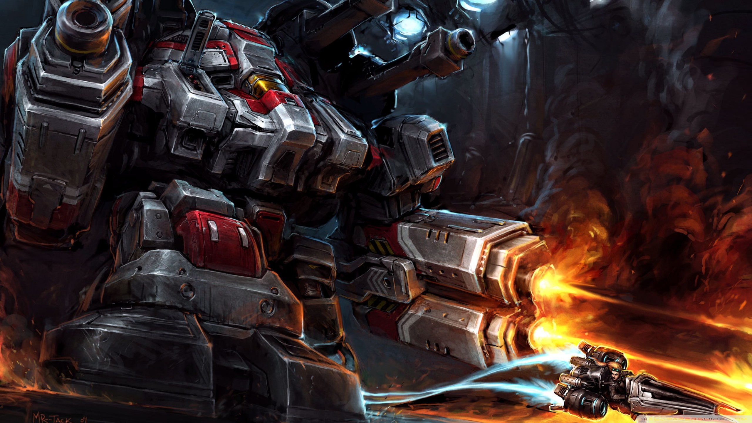 Starcraft Odin Hd Hd Wallpaper - Epic Starcraft , HD Wallpaper & Backgrounds