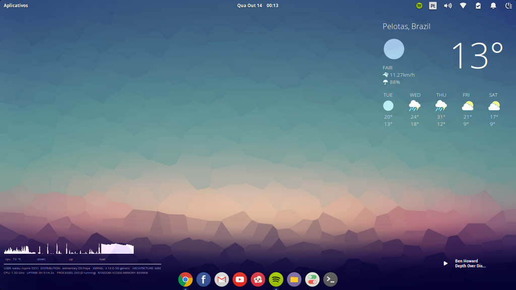 Elementary Os Login Wallpaper - Elementary Os , HD Wallpaper & Backgrounds