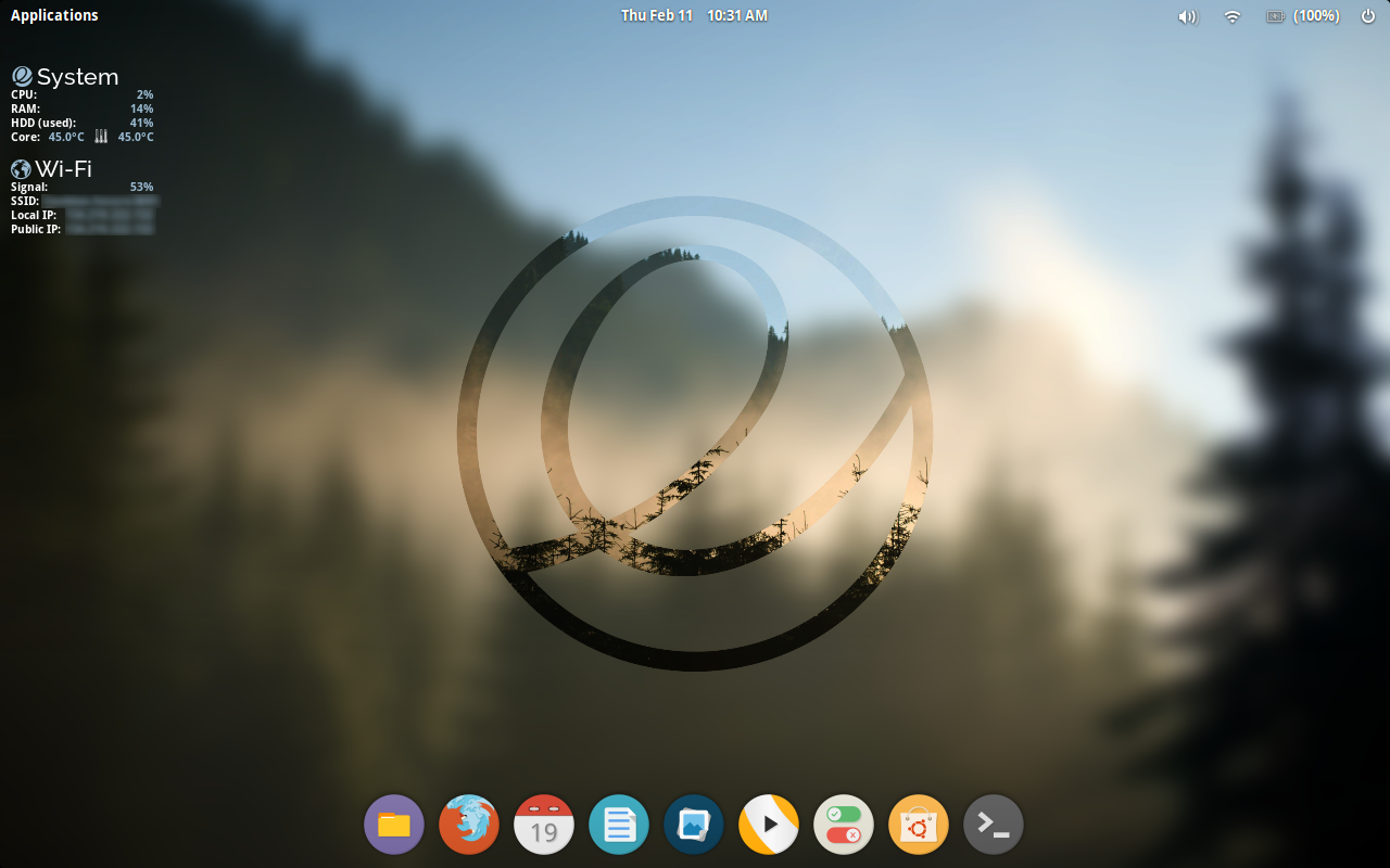 I'll Upload Both The Wallpaper And The Conky Config - Elementary Os Loki Conky , HD Wallpaper & Backgrounds