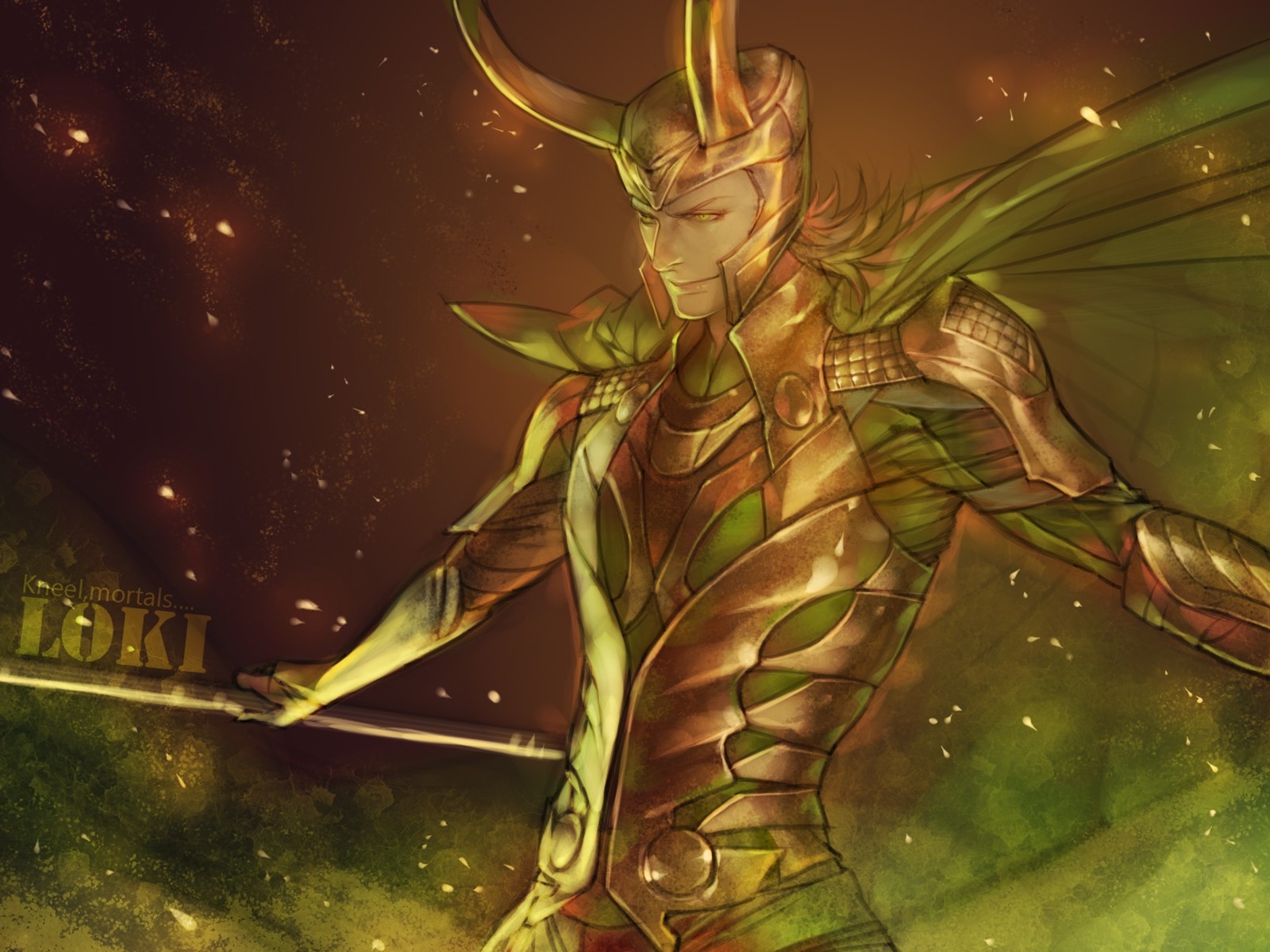 4 - Loki Marvel Fan Art , HD Wallpaper & Backgrounds