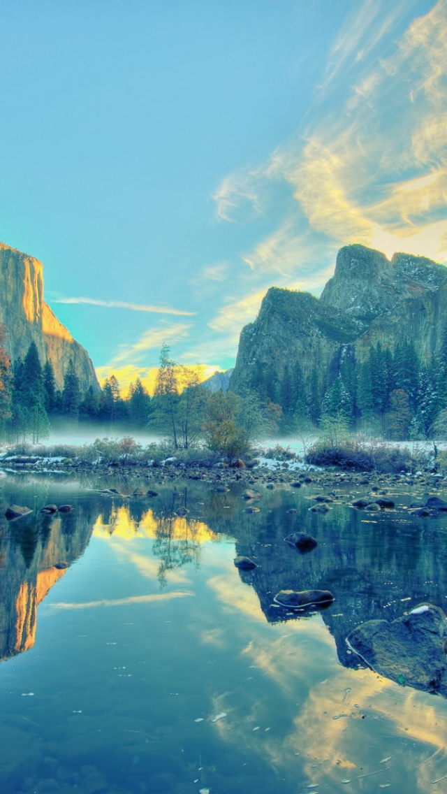 Calming Iphone Wallpaper - Yosemite National Park Iphone , HD Wallpaper & Backgrounds