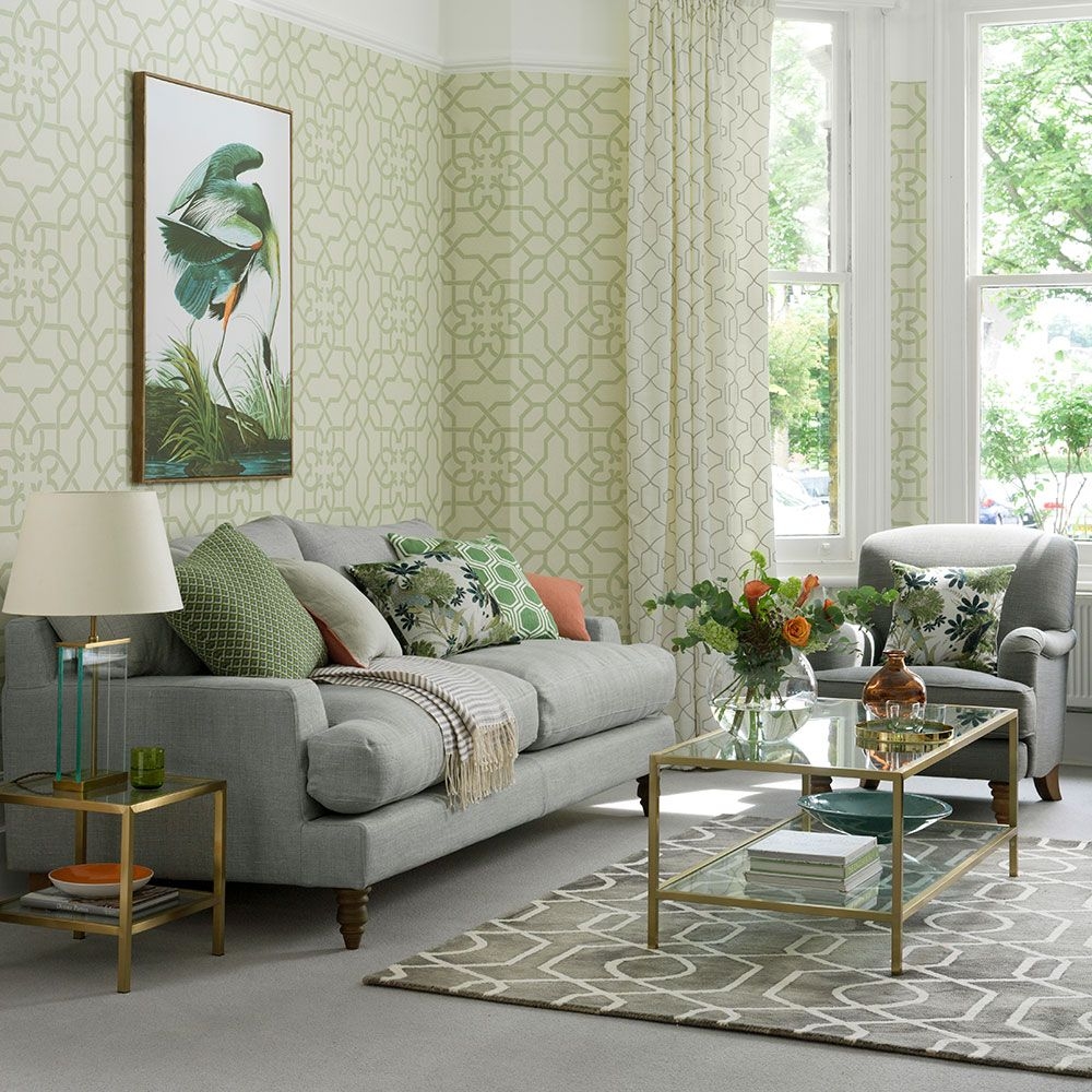 Green Living Room Ideas For Soothing Sophisticated - Living Room Design Ideas , HD Wallpaper & Backgrounds