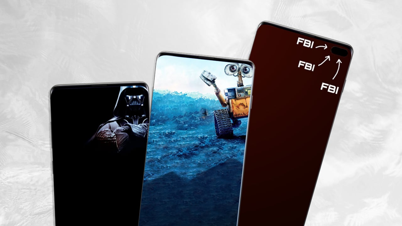 Here's Where You Can Find A Lot Of Galaxy S10 Hole-friendly - Wall-e , HD Wallpaper & Backgrounds