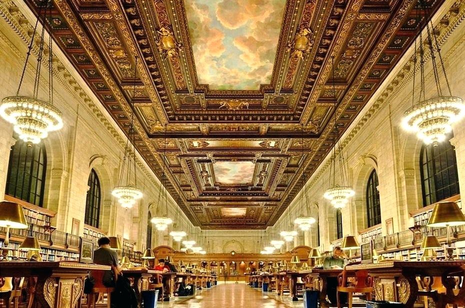 Library Wallpaper Hd New Public Library Wallpaper Fantasy - New York Public Library , HD Wallpaper & Backgrounds