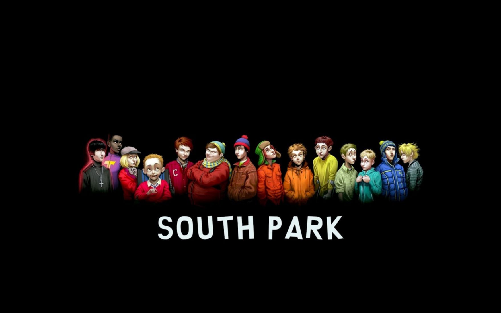 South Park Black Background , HD Wallpaper & Backgrounds