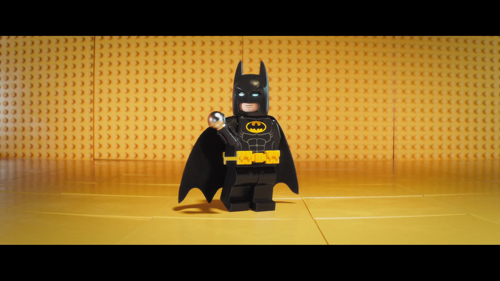 Download Wallpaper - Lego Batman Yellow Background , HD Wallpaper & Backgrounds