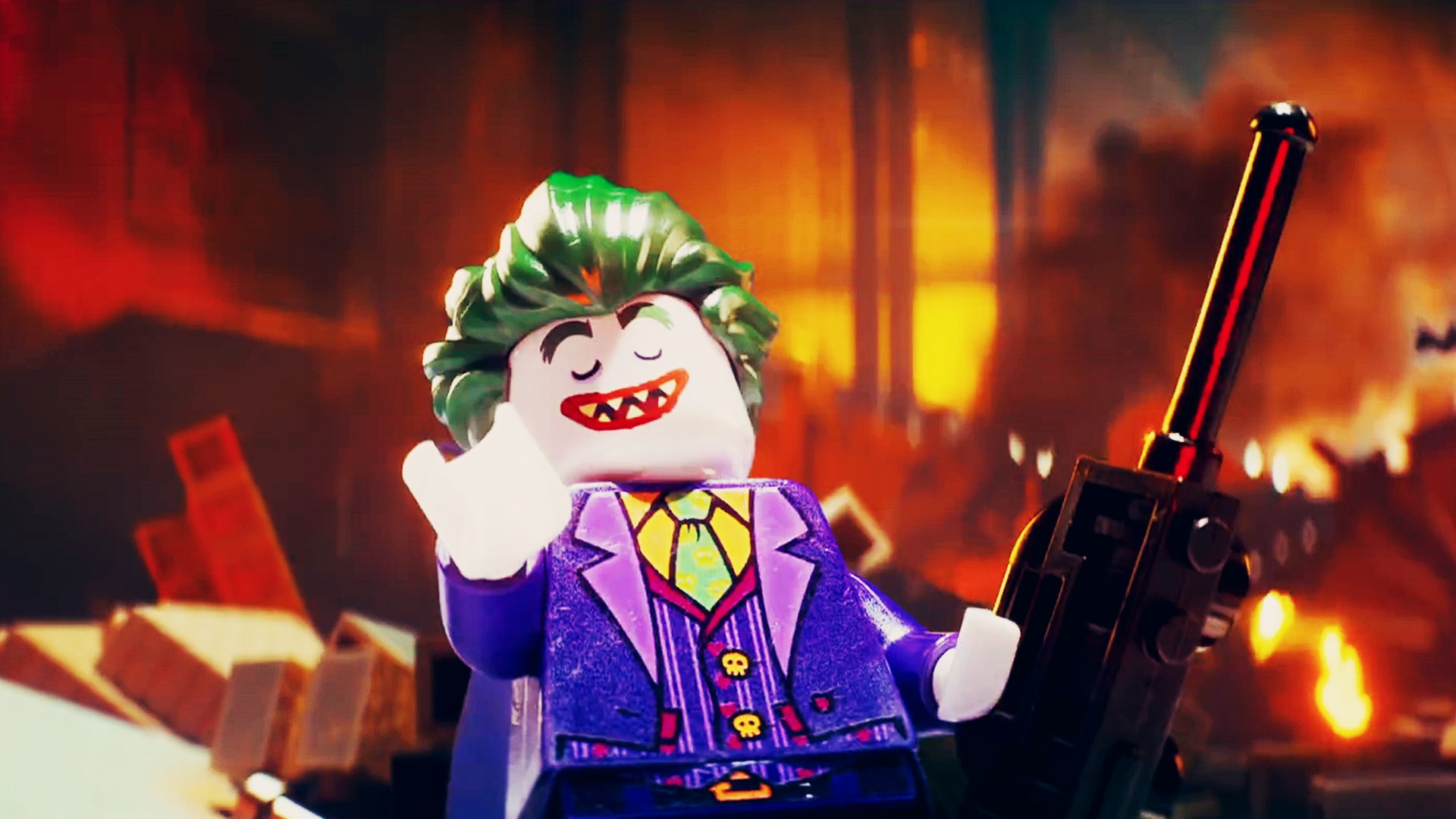 The Lego Batman Movie Joker Wallpaper - Lego Batman Movie Wallpaper Joker , HD Wallpaper & Backgrounds