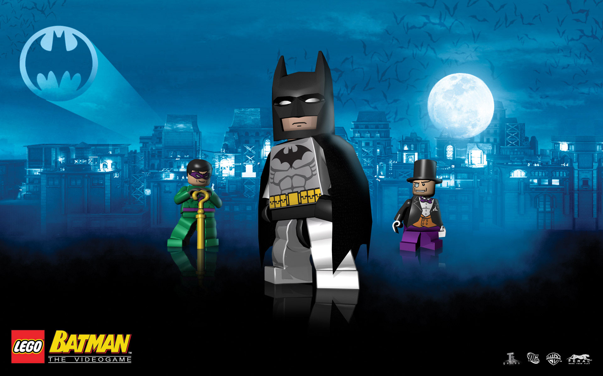 The Videogame Wallpaper - Lego Batman Video Game , HD Wallpaper & Backgrounds