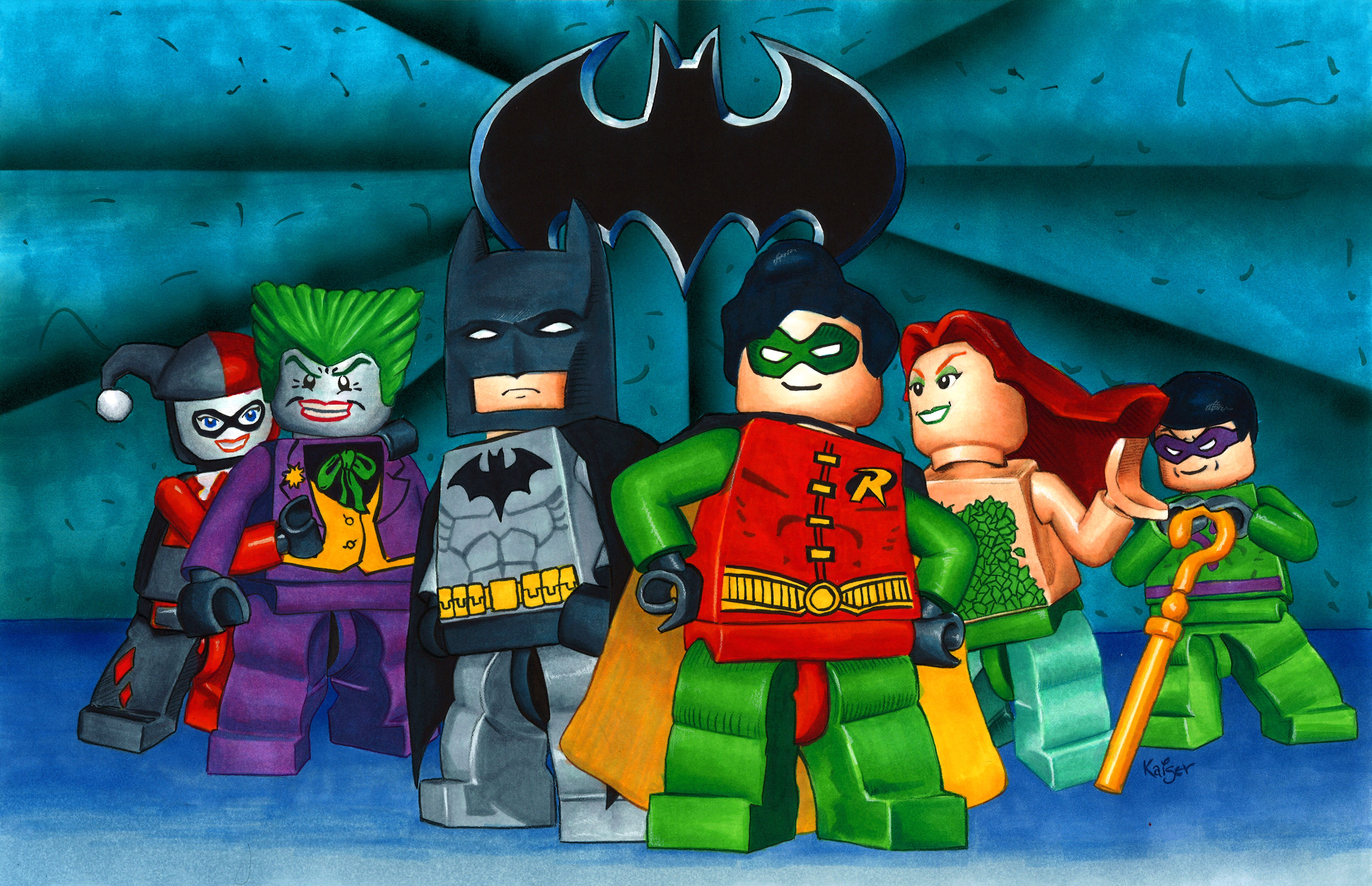 Hd Wallpaper - Batman Robin Joker Lego , HD Wallpaper & Backgrounds