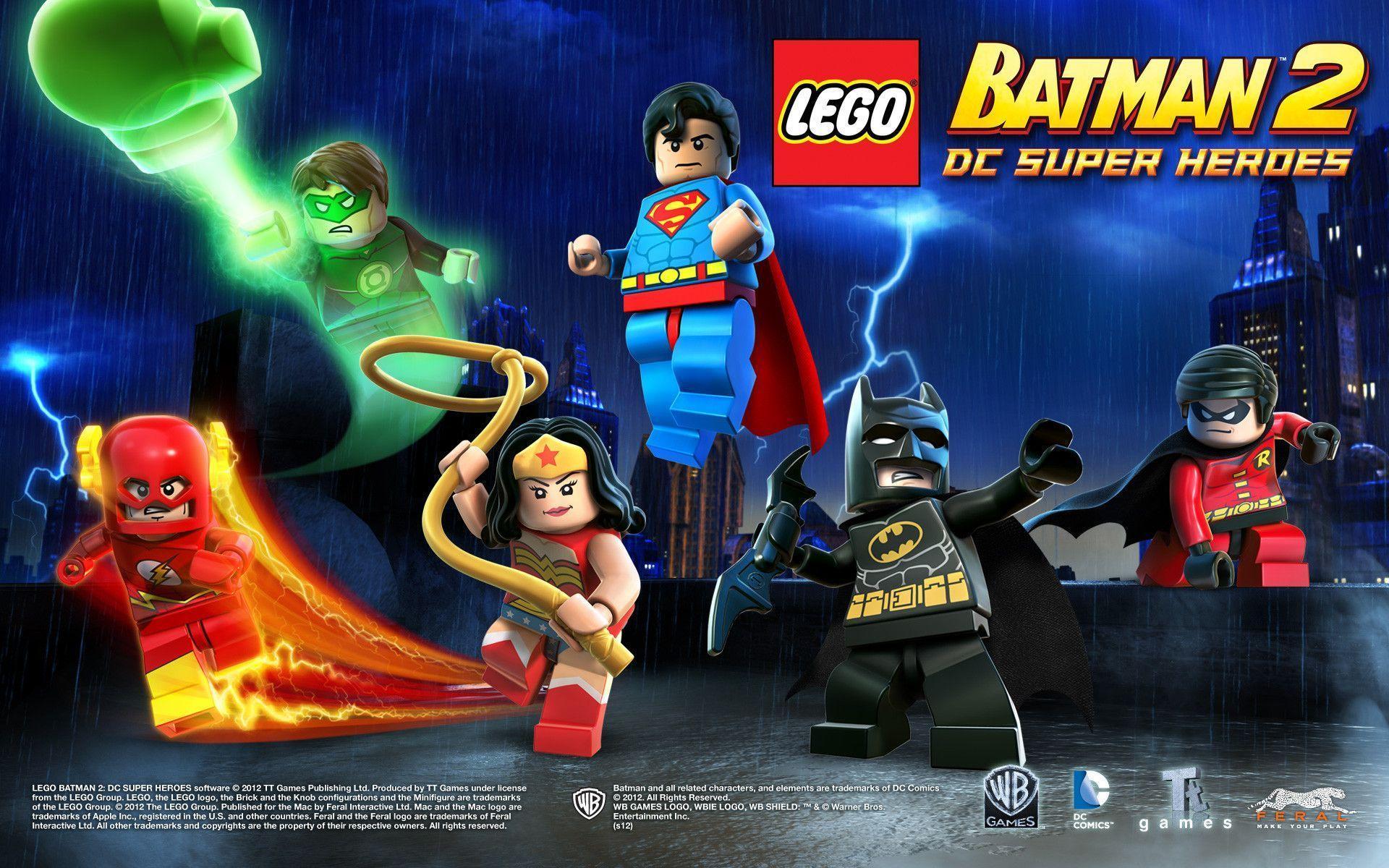 Lego Batman - Lego Batman 2 Dc Super Heroes , HD Wallpaper & Backgrounds