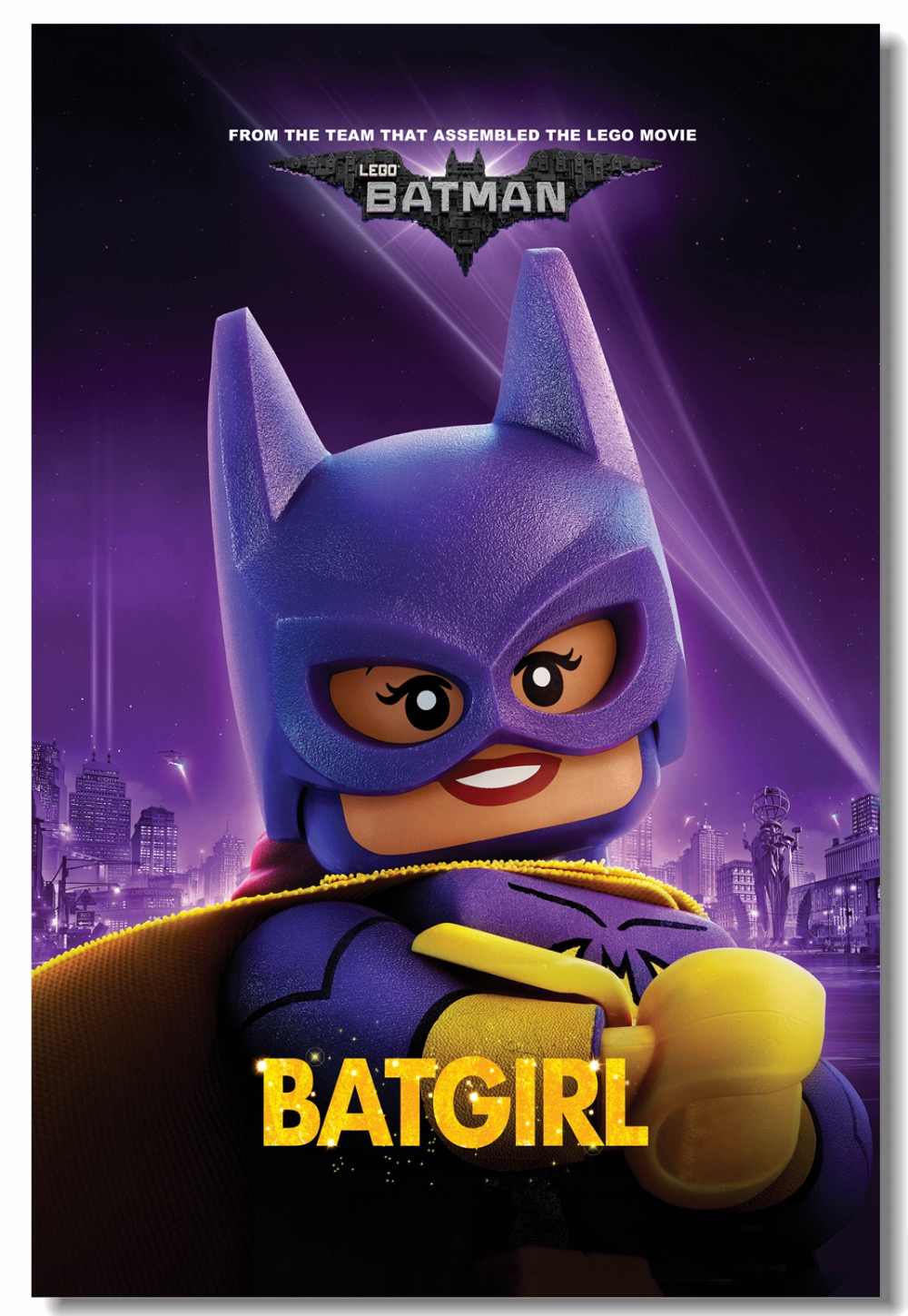 Detail Feedback Questions About Custom Canvas Wall - Lego Batman Movie Batgirl , HD Wallpaper & Backgrounds