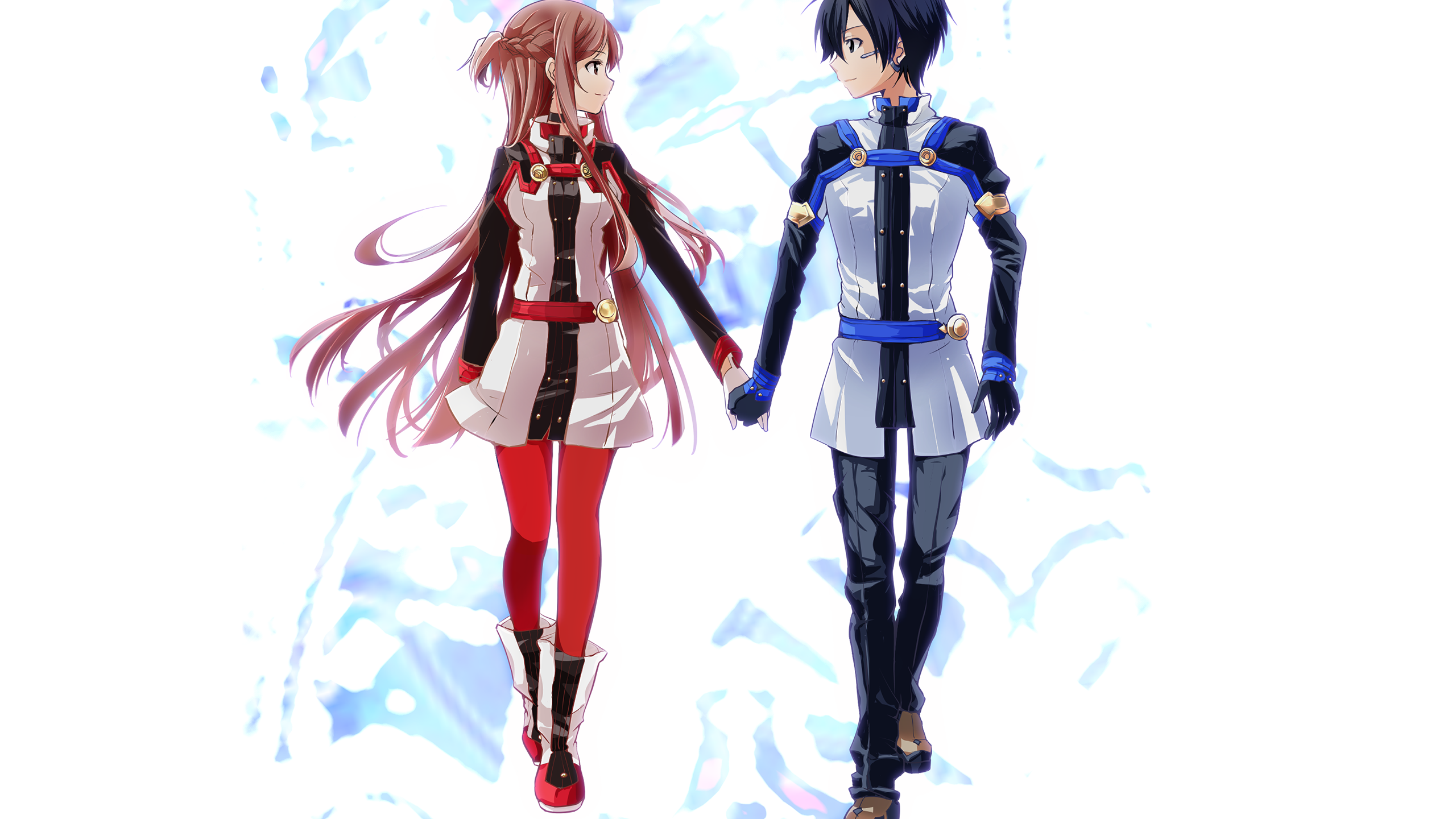 Wallpaper Anime Couple, Sao, Sword Art Online - Sword Art Online Couple , HD Wallpaper & Backgrounds