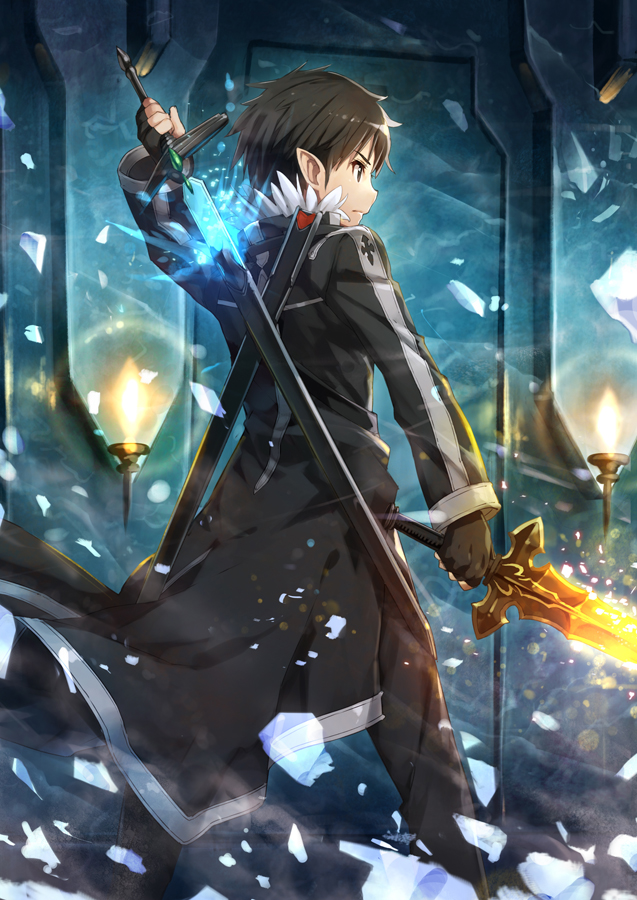 Kirito Download Kirito Image Sword Art Online Alicization Dual Wield Hd Wallpaper Backgrounds Download