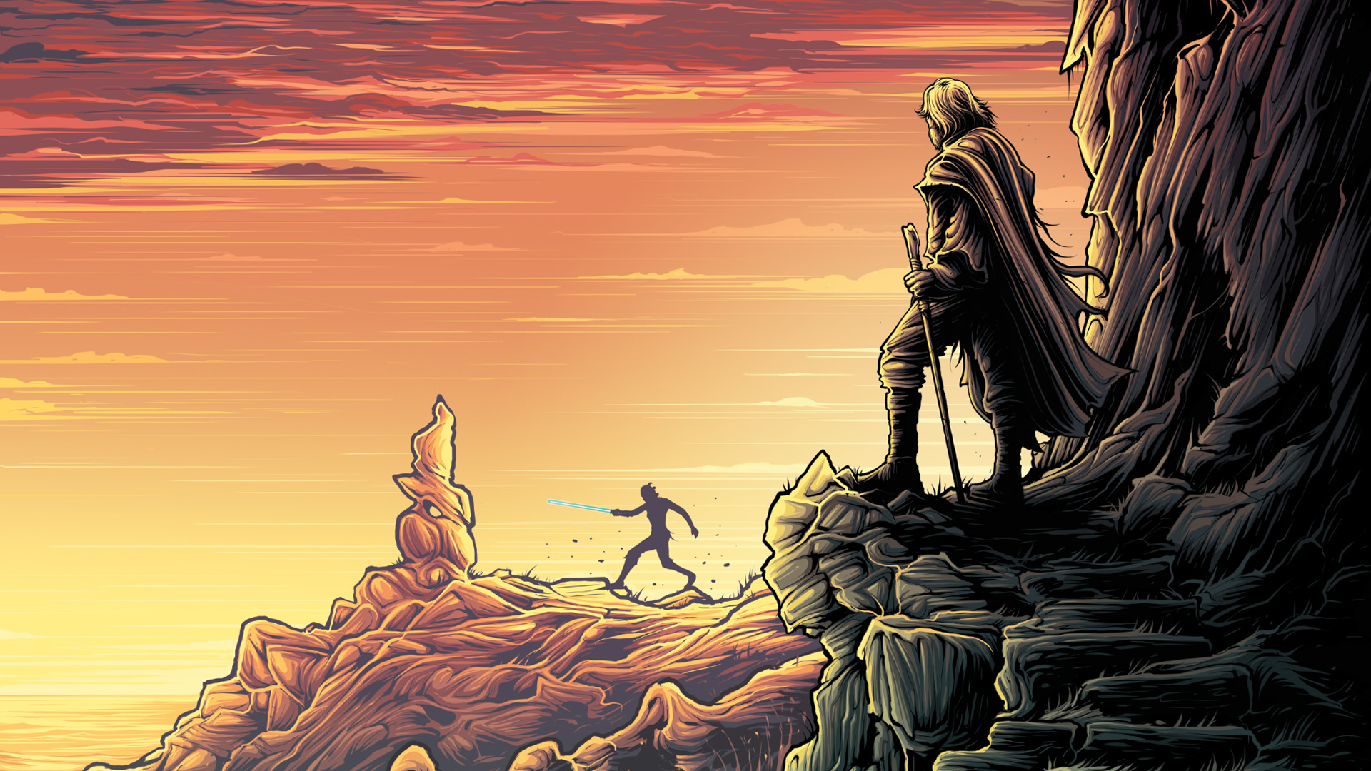 The Last Jedi Wallpaper - Background The Last Jedi , HD Wallpaper & Backgrounds