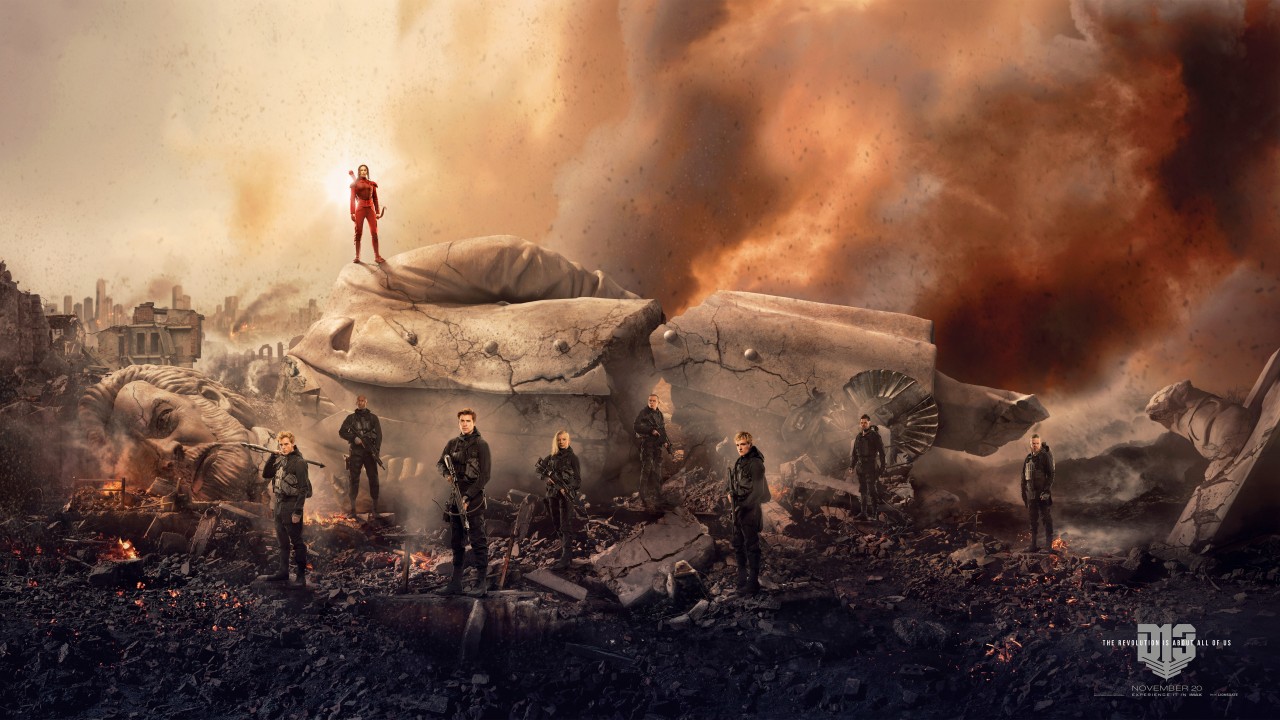 Movies / The Hunger Games Wallpaper - Capitol Hunger Games War , HD Wallpaper & Backgrounds