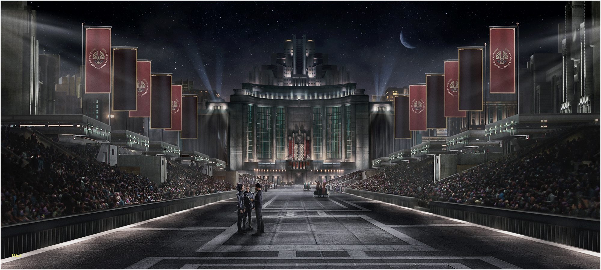The Hunger Games Wallpaper Beautiful A Dystopia And - Opening Ceremony The Hunger Games , HD Wallpaper & Backgrounds
